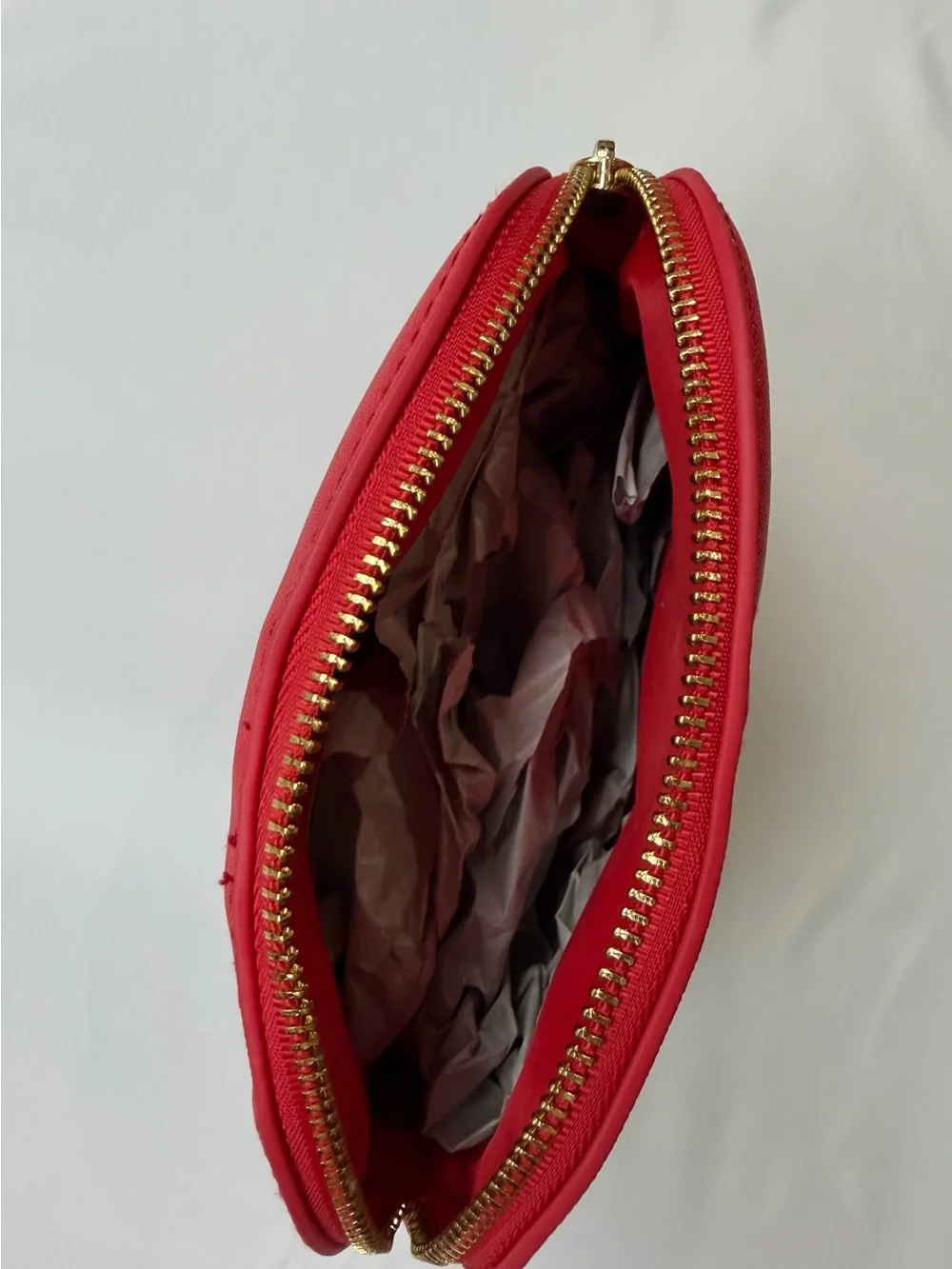 Carolina Herrera Red Makeup Bag Cosmetic Pouch